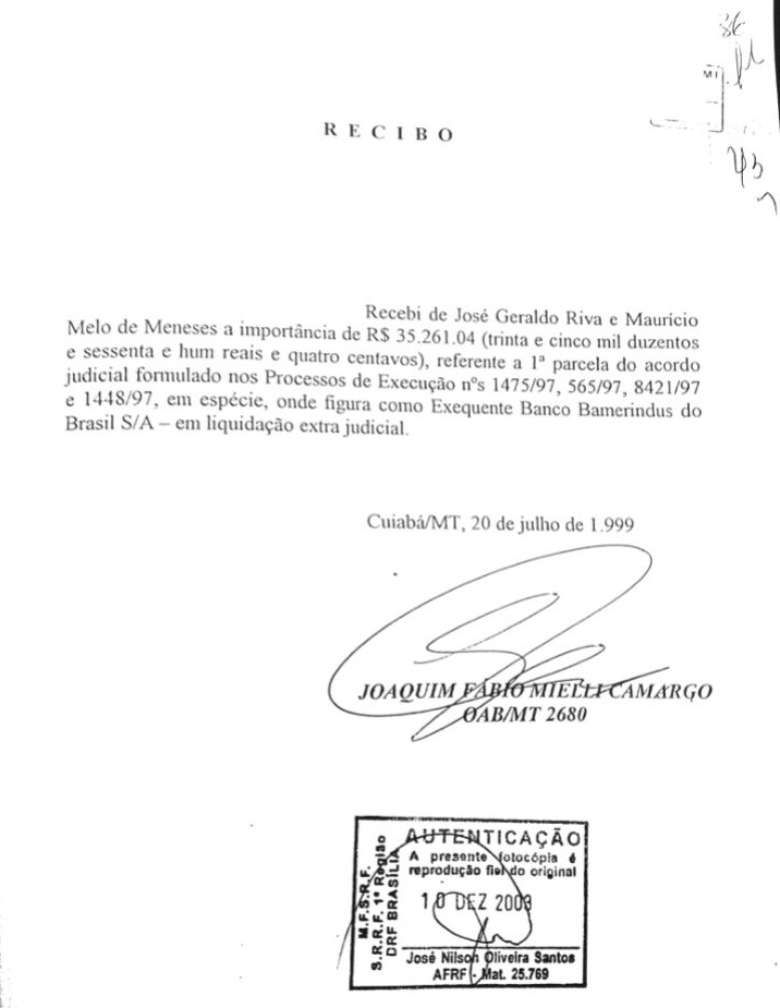 Ex-deputado diz ter ficado com R$ 806 mil de pagamento a HSBC 9187b46295ea662ed5157bdcfe2552df
