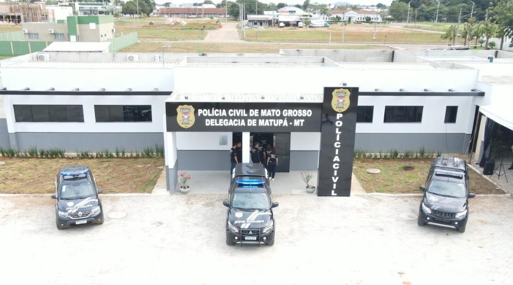 Polícia Civil prende membros de facção investigados por tentativa de homicídio em Matupá delegacia de matupa (1)