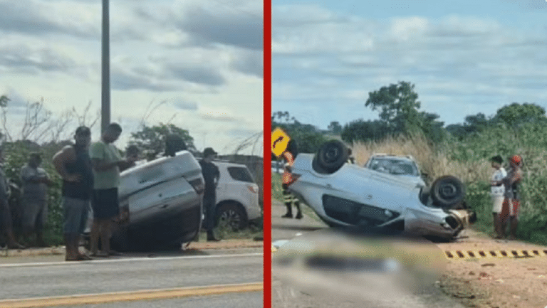 Avó, mãe e netas morrem após acidente de carro na BR-364 sem título