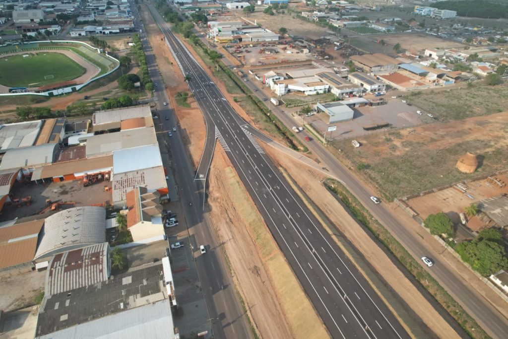viaduto km 833 da br 163 nova rota do oeste