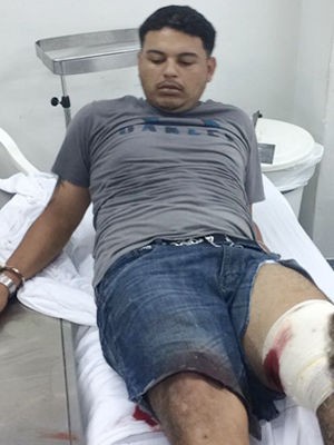 Ladrão baleado que fugiu de Pronto-Socorro em táxi é recapturado em Cuiabá Foto85569