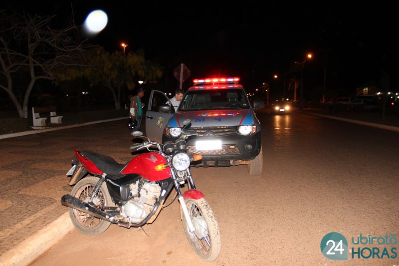 Motociclista embriagado é preso após ameaçar Policiais Militares Foto76522