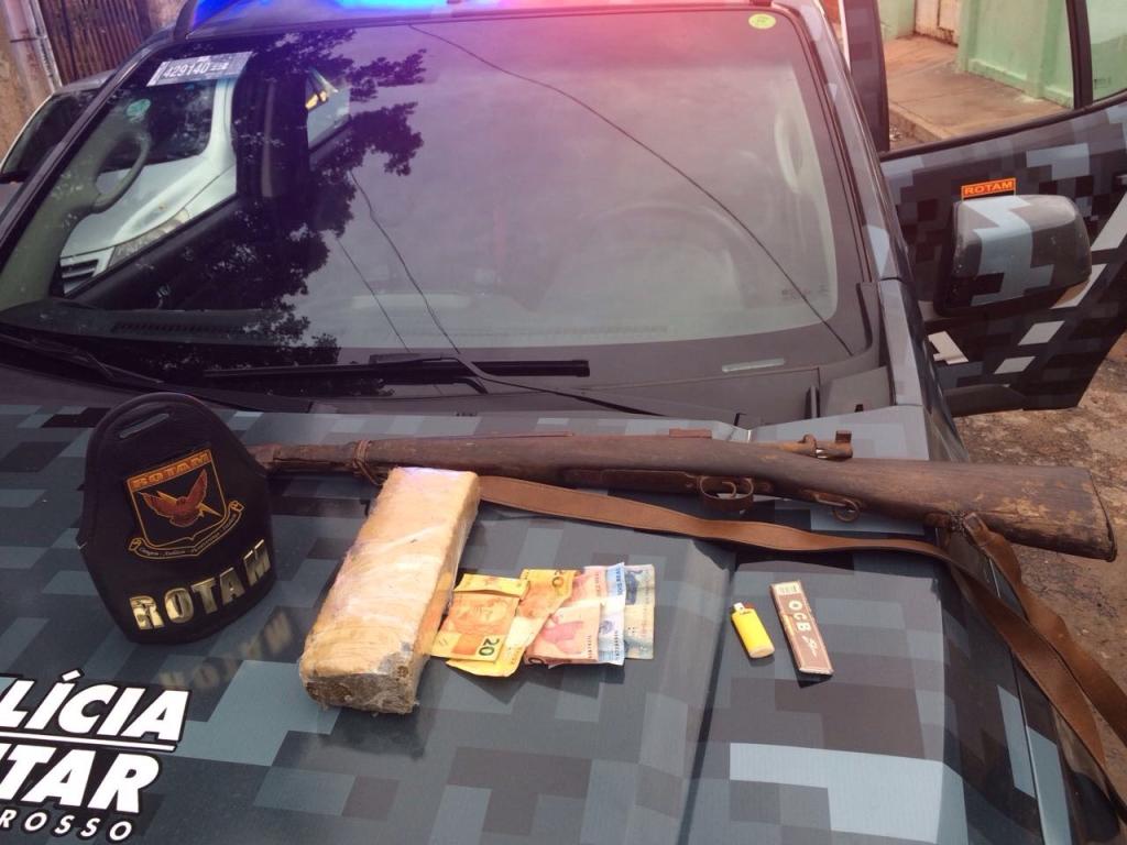 Rotam apreende fuzil capaz de furar até carro blindado Foto19763