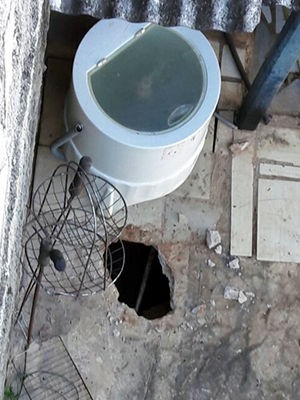 Preso cava túnel em cadeia de MT e foge pelo quintal de casa vizinha Foto7359