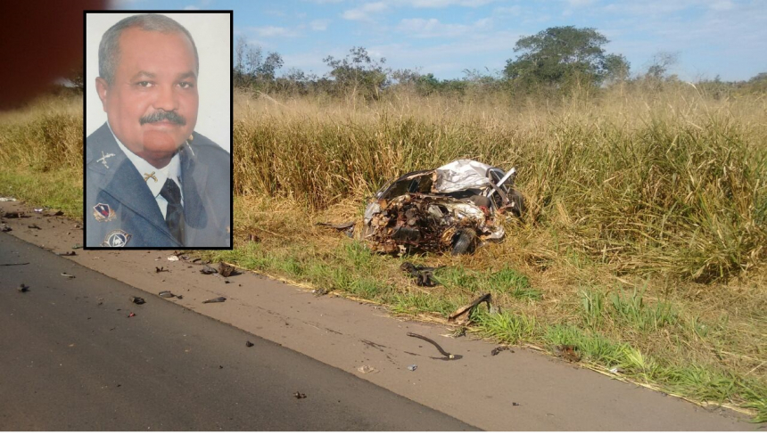 Colisão entre carreta e veículo de passeio ceifa a vida de policial militar de MT Foto59512