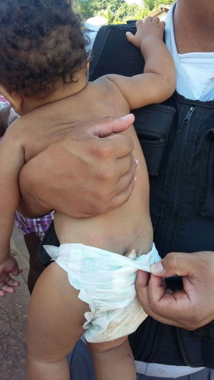 Traficante é preso escondendo entorpecente dentro da frauda do filho Foto84534