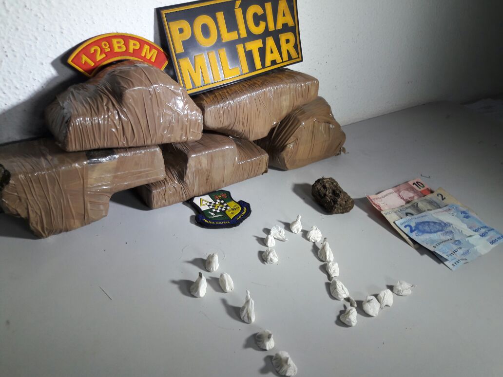 Suspeito de tráfico é preso em Sorriso com 2,5 quilos de maconha Foto48797