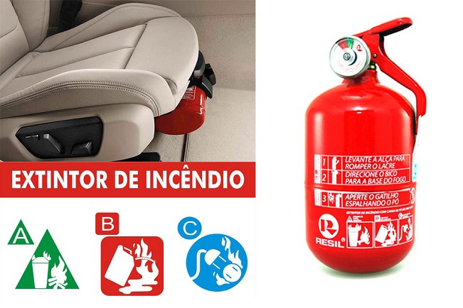 Entra em vigor nova especificação para extintores automotivos Foto74825