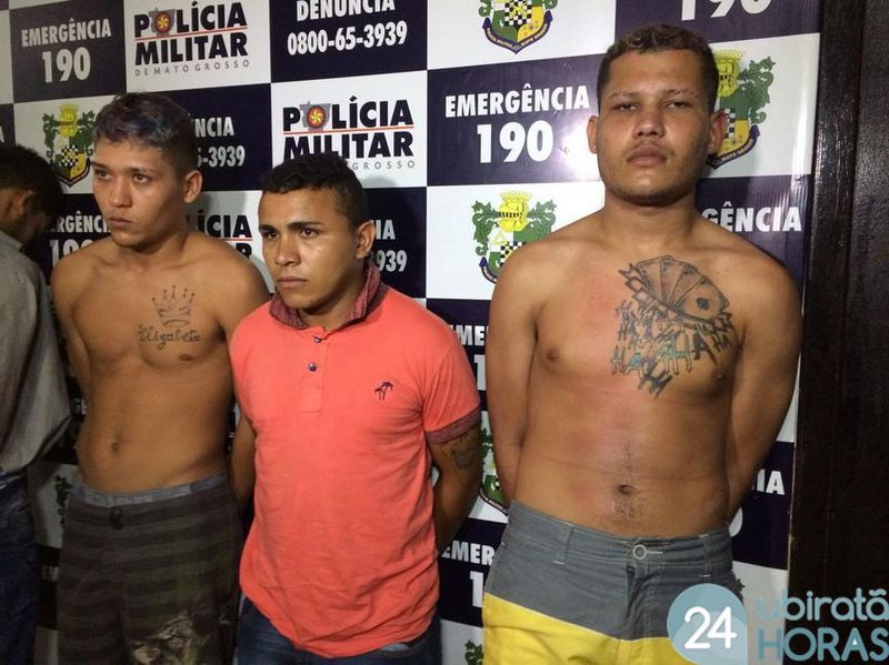 Ação conjunta prende quadrilha acusada de cometer vários roubos em Sorriso Foto68677