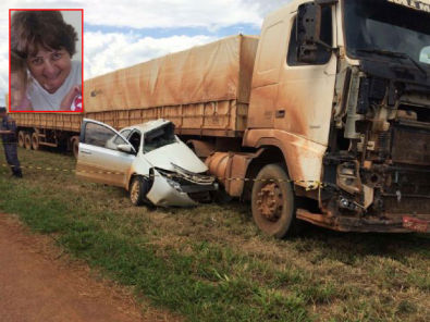 Mulher de produtor rural morre em acidente no Norte de MT Foto85249