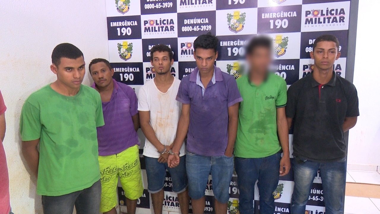 Ação conjunta prende quadrilha que planejava assaltos em Sorriso Foto50167