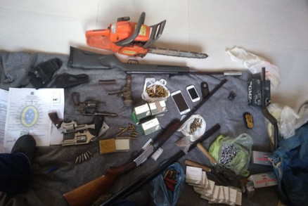 Polícia prende grupo armado que invadia terras no interior Foto59942