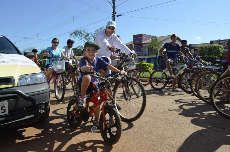 Secretaria de Meio Ambiente promove 1ª Pedalada Ambiental de Nova Ubiratã Foto56731