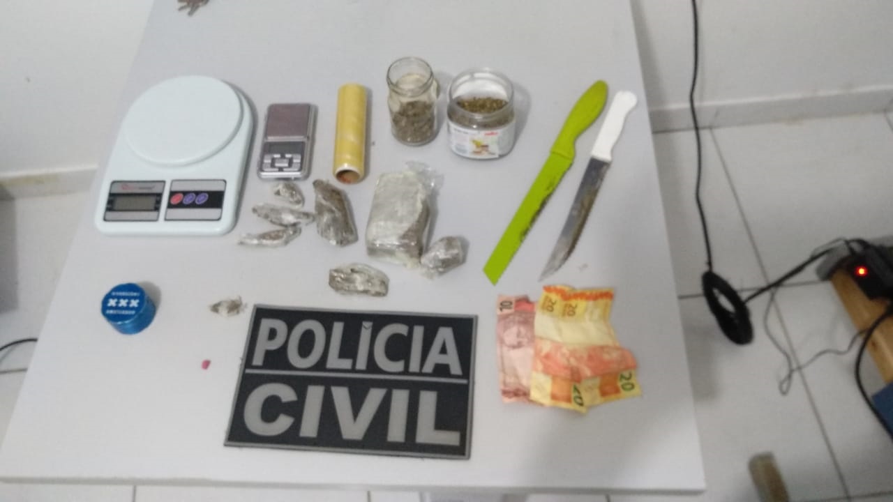 Polícia Civil prende mulher que atuava com 'delivery' de drogas em Sorriso Foto20544