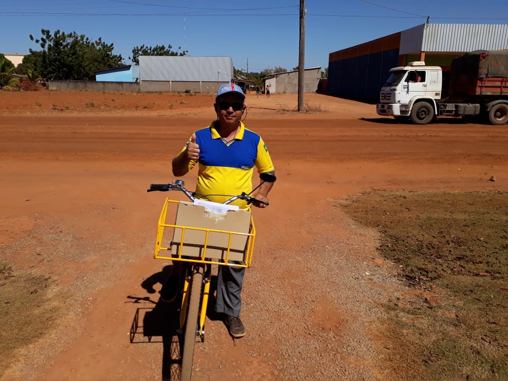 Moradores de Nova Ubiratã passam a contar com serviço de entrega de correspondência à domicílio Foto95814