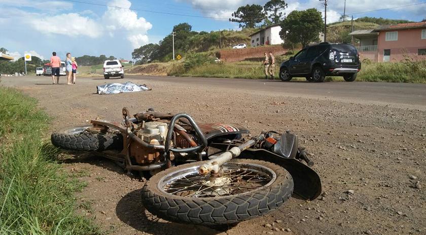 Colisão envolvendo motocicletas representam 25% dos acidentes na BR-163 Foto41165