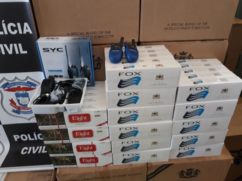Em Mato Grosso, 36% de todo cigarro consumido é contrabandeado Foto26715