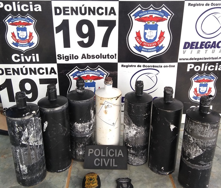 PJC apreende carga de mercúrio que seria revendido para garimpeiros de Colíder Foto48319