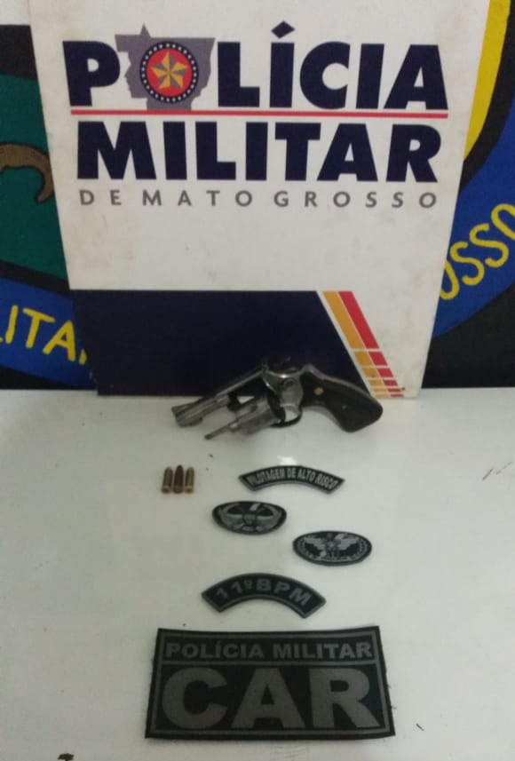 Polícia Militar apreende adolescente com arma de fogo em Sinop Foto40505