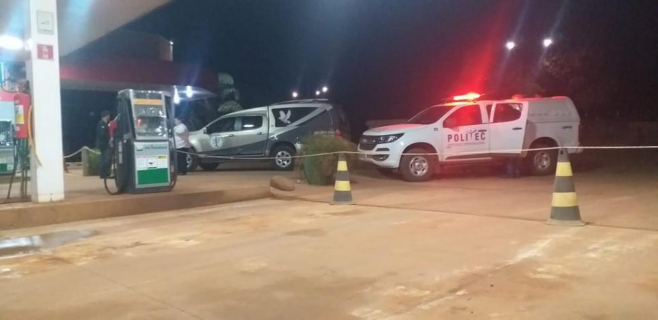 Frentista reage a assalto e mata bandido com tiro no rosto em MT Foto7856