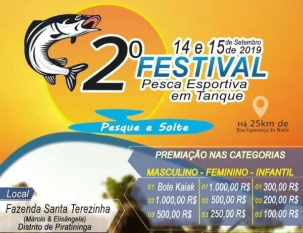 Festival de Pesca em Tanque acontece neste final de semana em Nova Ubiratã Foto43022