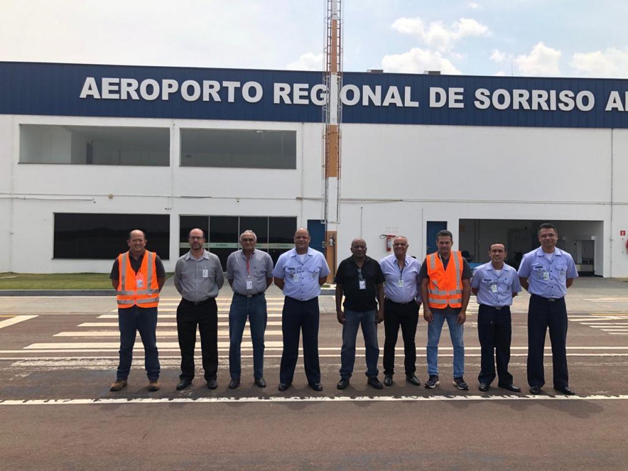 Aeroporto de Sorriso passa por vistoria do Sistema de Gerenciamento da Segurança Operacional Foto99180