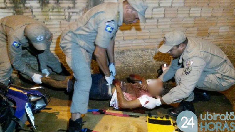 Menor com várias passagens pela policia é atingido no peito com tiro de pistola Foto48287