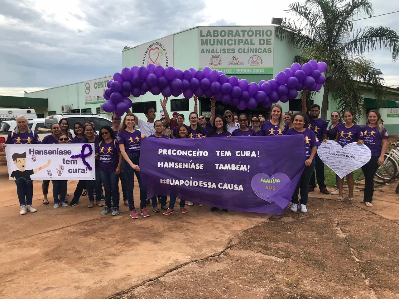 Administração Municipal faz balanço positivo da "Campanha Janeiro Roxo" Foto7012