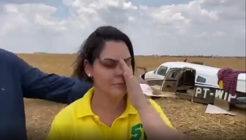 Avião que teve pane com candidata ao Senado estava em dia com documentação e revisão Foto24038
