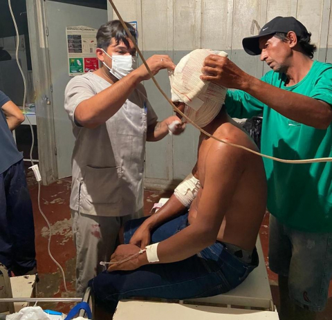 Indígena é atacado na cabeça por onça-pintada no Pantanal Foto71276