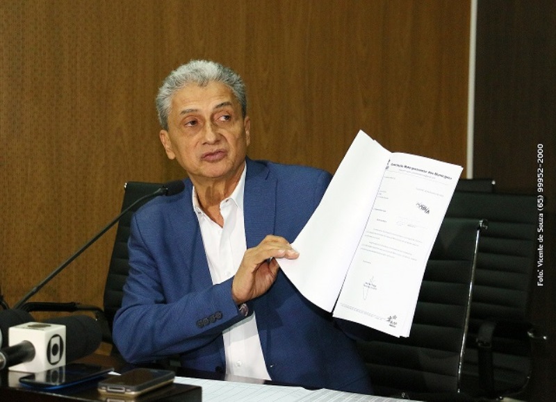 Presidente da AMM representará prefeitos do Centro-Oeste em reunião com o ministro da Saúde Foto3297
