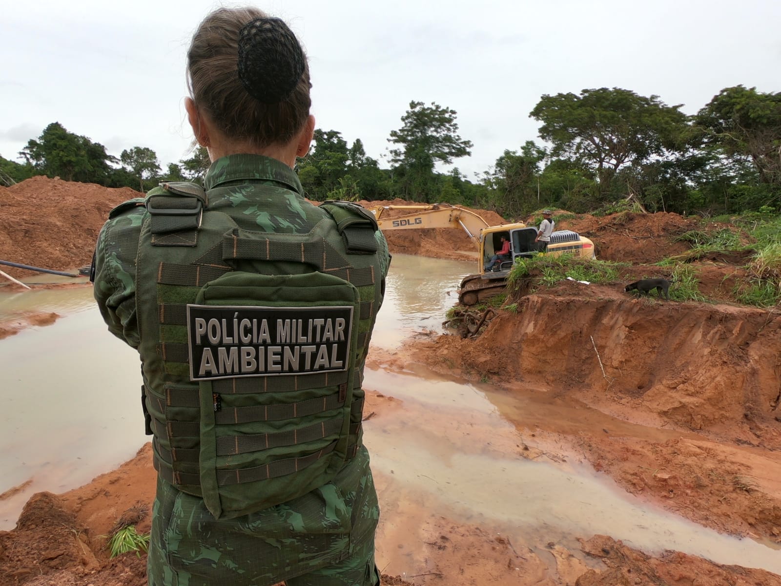 Quatro são presos durante operação contra garimpos ilegais Foto84202