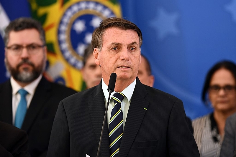 Bolsonaro ingressa com ação contra fechamento do comércio e toque de recolher Foto91296
