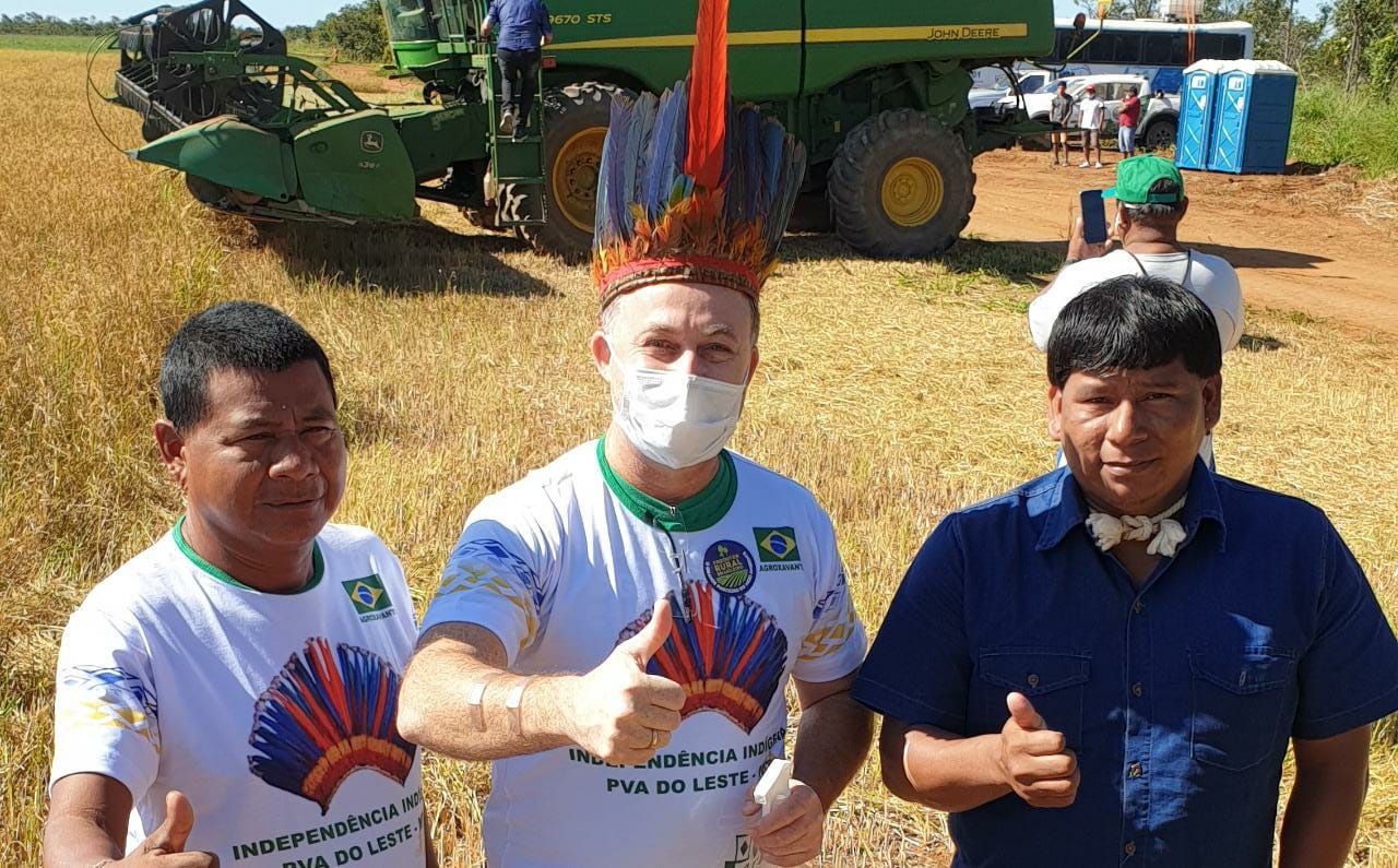 “O Brasil precisa servir ao seu povo”, afirma deputado durante lançamento de colheita em terra indígena Foto97690