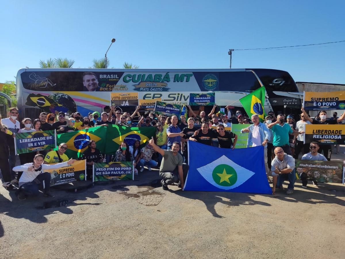 Bolsonaro recebe líderes do "Direita MT" neste sábado (15) Foto67760