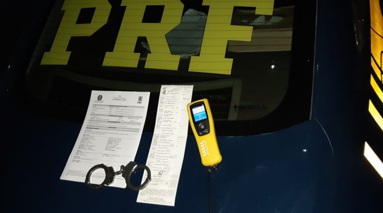 Motorista de caminhão é preso por embriaguez ao volante pela PRF de Sorriso Foto16350