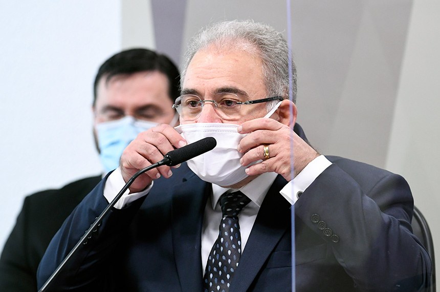 Ministro da Saúde defende Copa América e diz que não é censor de Bolsonaro Foto90082