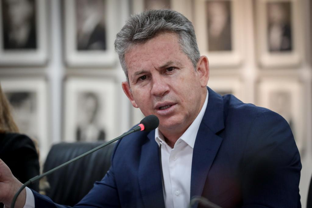 Governador de Mato Grosso reforça defesa do congelamento do ICMS dos combustíveis Foto6158