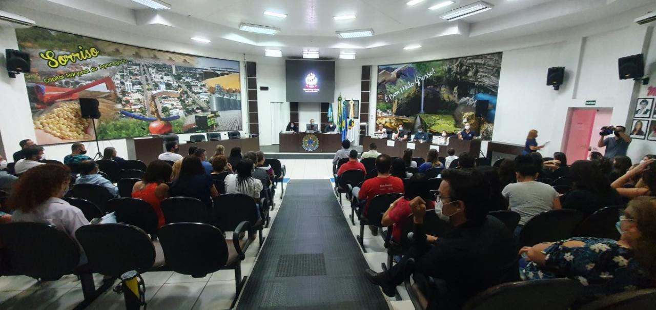 Audiência pública debateu construção do Hospital e Maternidade Municipal em Sorriso Foto39246