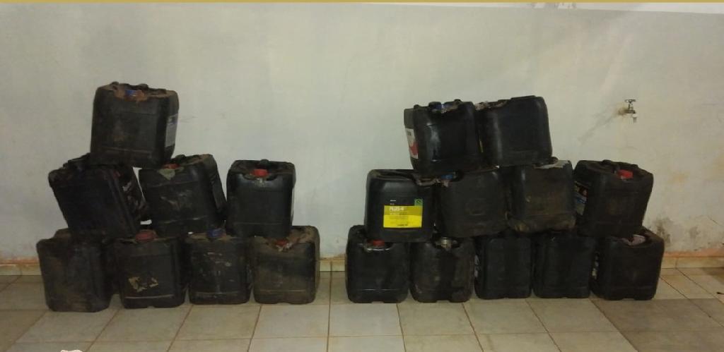 Funcionário de fazenda é preso em flagrante por furto de combustível Foto31561