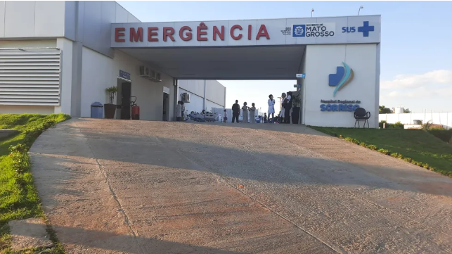 Princípio de incêndio atinge Hospital Regional de Sorriso Foto50401