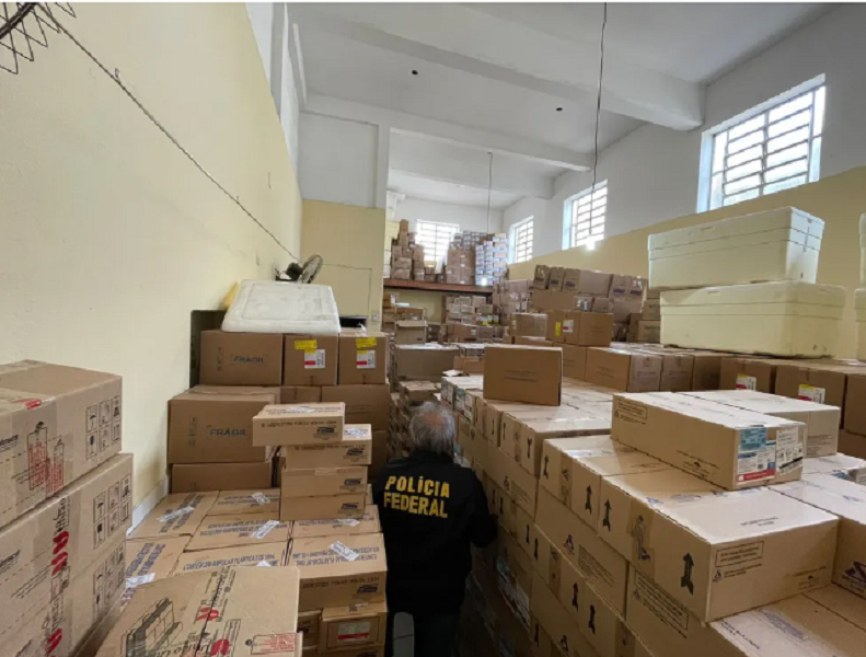 Operação entre MT, GO, SP e ES combate esquema de importação e comércio de medicamentos falsificados Foto20298