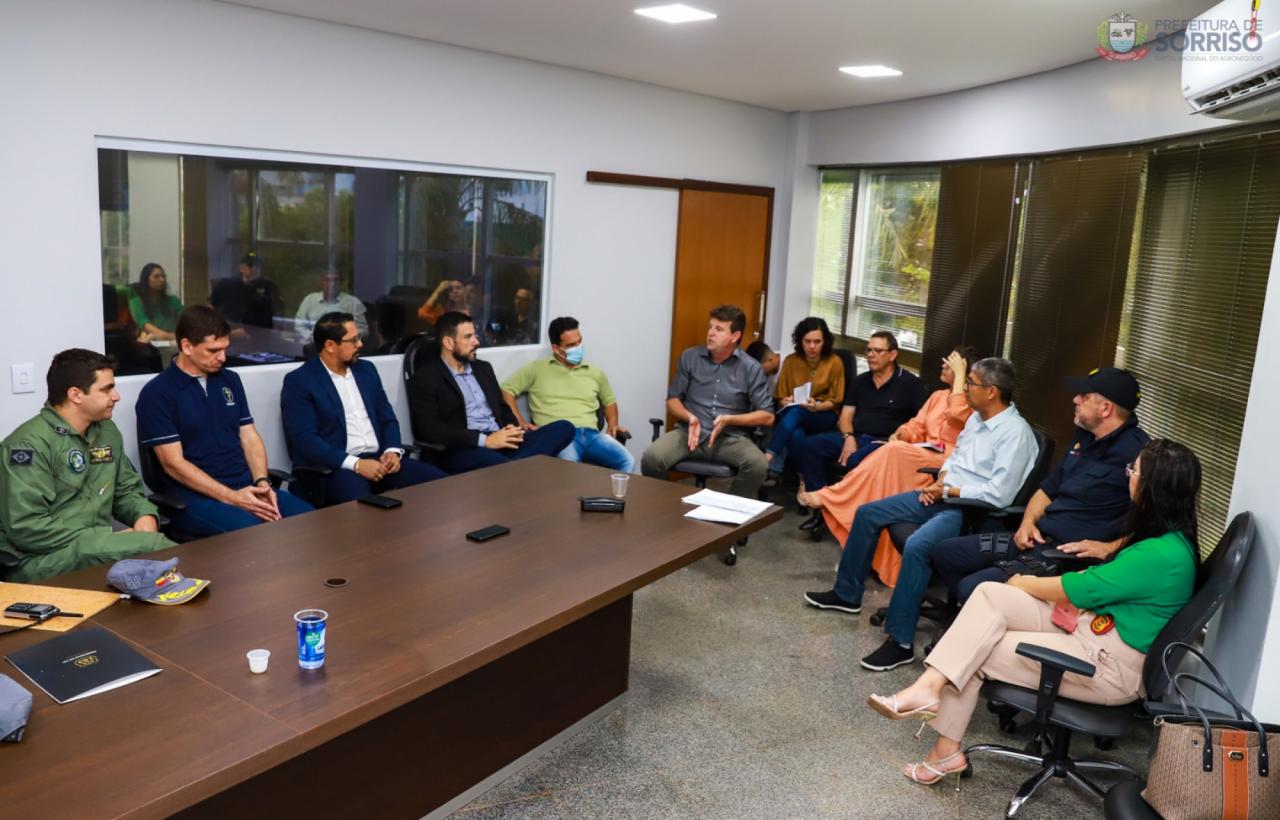 Gabinete de Gestão Integrada se reúne para debater segurança em escolas de Sorriso Foto70291