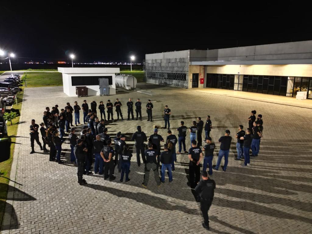Operação da Polícia Civil cumpre 65 mandados contra traficantes associados em Nova Mutum Foto3550