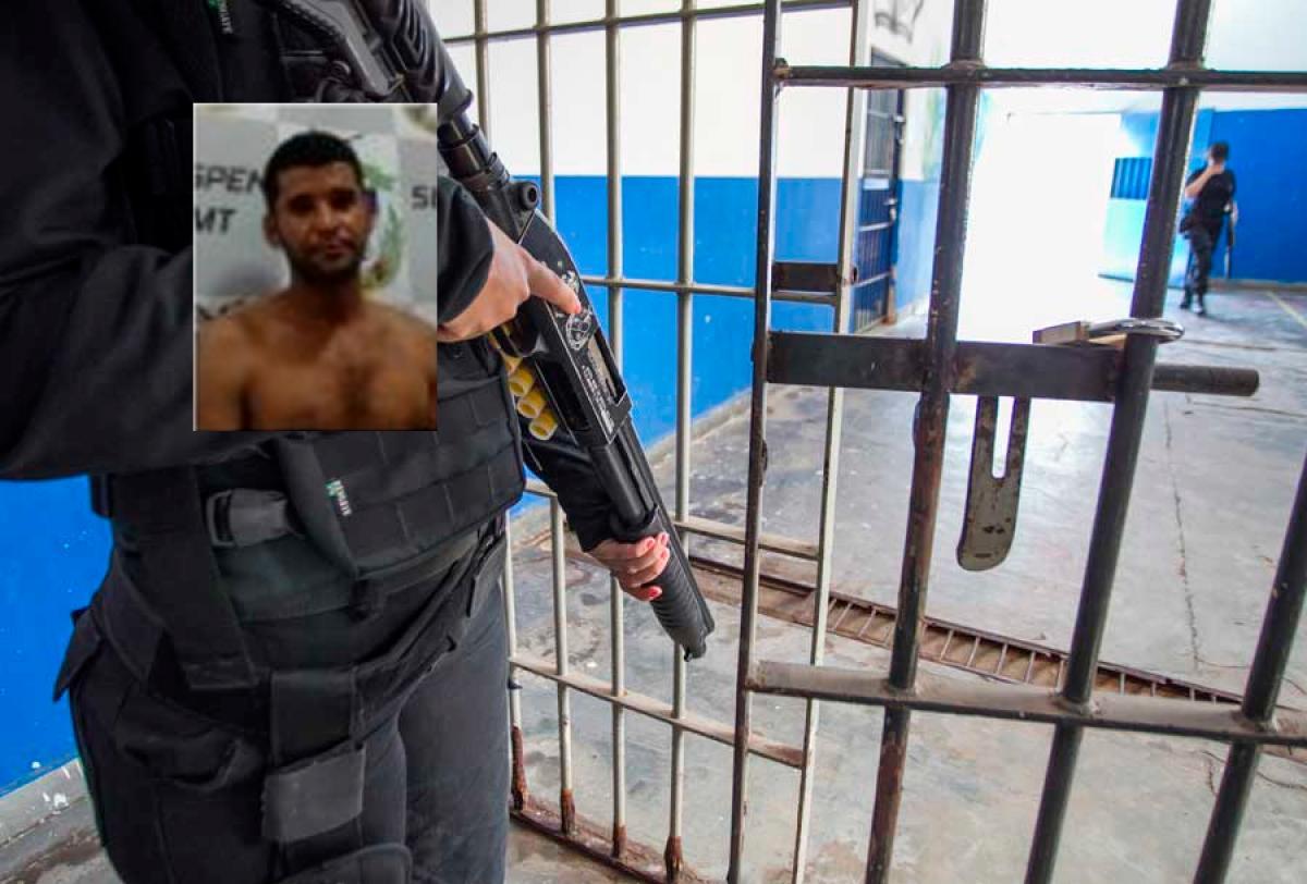 Fugitivo da cadeia de Sinop é preso ao tentar furtar capela Foto8063