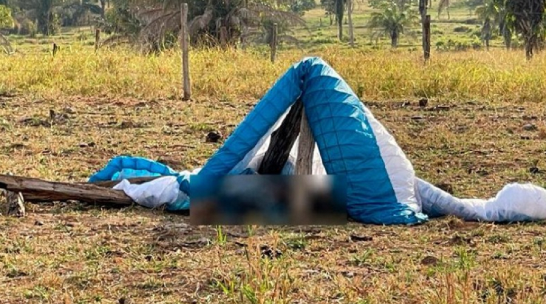 Idoso morre após cair de parapente no interior de MT Foto98502