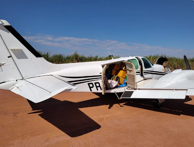Piloto que fugiu após interceptação de aeronave com cocaína é preso durante operação Foto88508