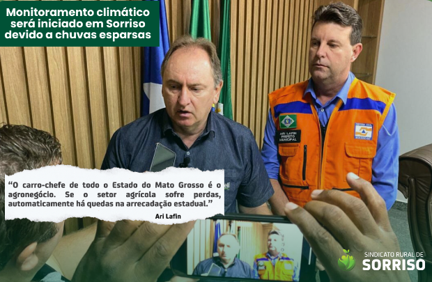Monitoramento climático será iniciado em Sorriso devido a chuvas esparsas Foto5539