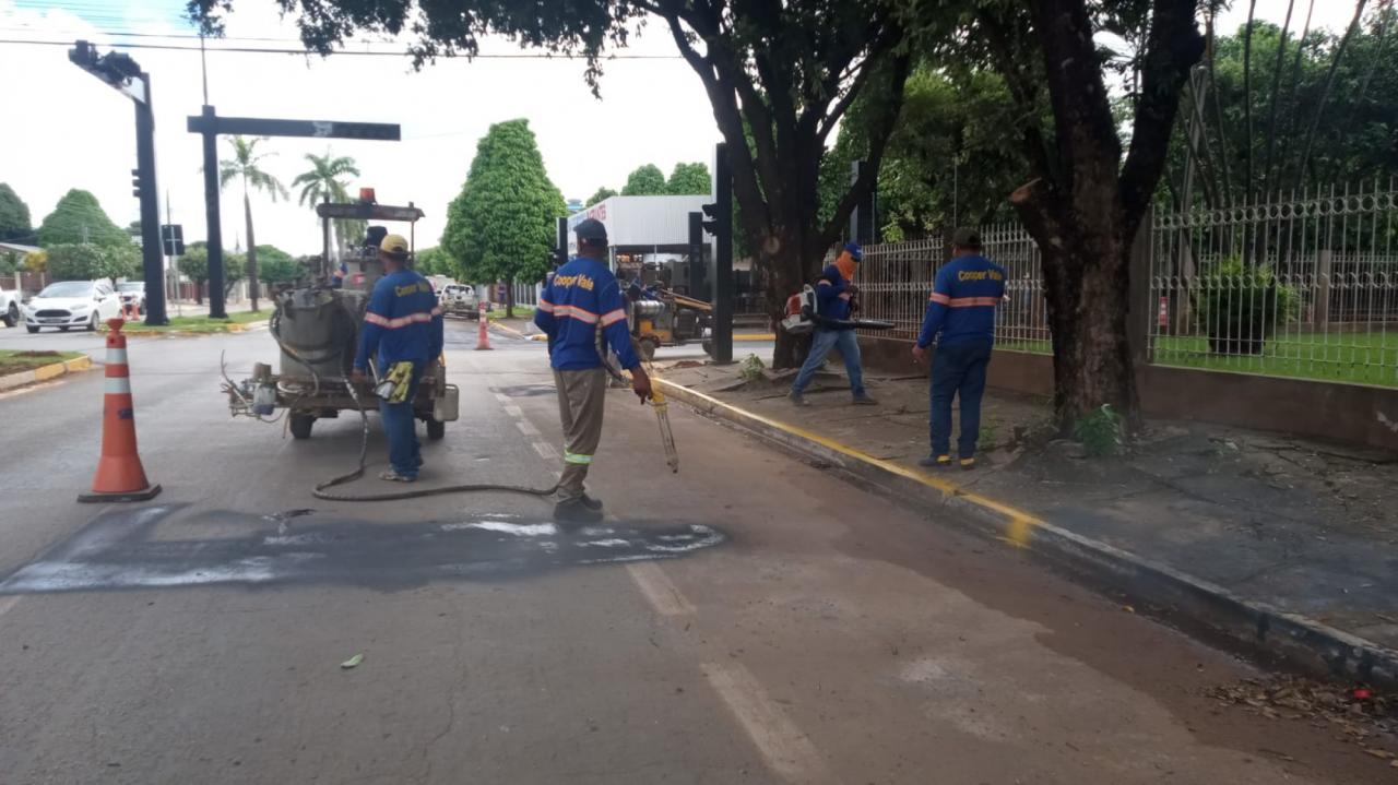Cruzamento da Avenida Imigrantes com a Rua Lupicínio Rodrigues ganha semáforo Foto22624