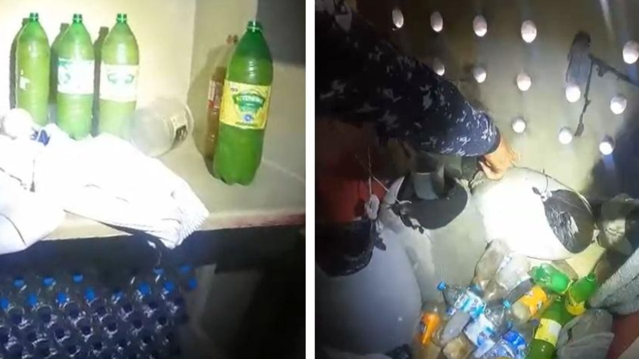 Polícia descobre "fábrica" de cachaça artesanal dentro da maior penitenciária Foto9168